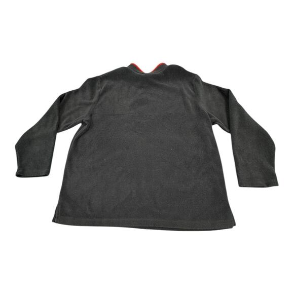 Vintage C&B Sport Blue Red XL Embroidered Snowman Xmas Lights Fleece Sweatshirt - Picture 9 of 9